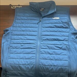 The North Face Men's Quilted Blue Vest